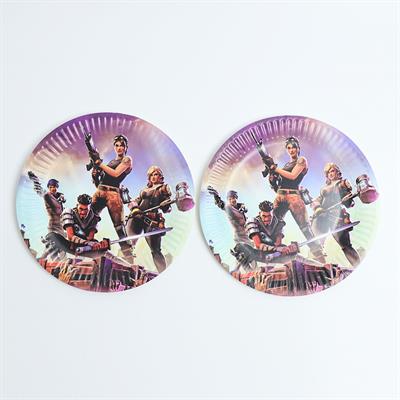 FORTNITE PAPER PLATES ( PACK OF 10 PAPER PLATES )