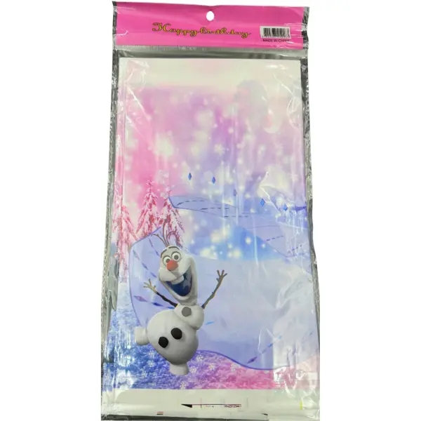 Frozen Table Cover - 108 cm By 180 cm - Frozen Theme - Pink - Girls - Pack Of 1