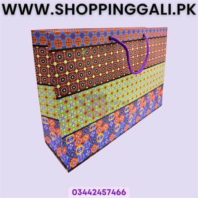 Paper Bags Purple - 15 Inch By 10 Inch Gift Bags - Multicolor - Unisex - Pack Of 1