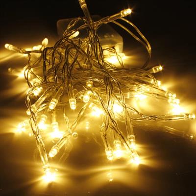20 LED GOLDEN COLOR FAIRY LIGHT FOR ROOM DECORATION BATTERY OPERATED