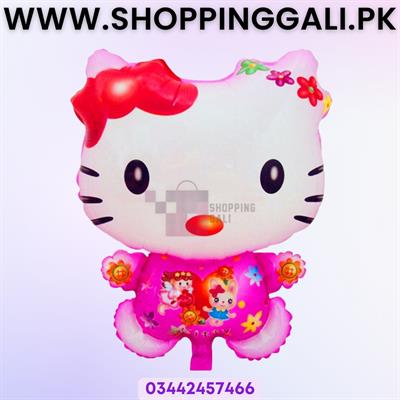 Hello Kitty Foil Balloon - 24 Inch - Balloon Decoration Items - Pink - Girls - Pack Of 1