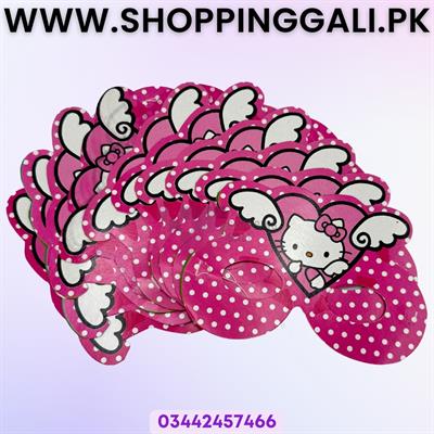 HELLO KITTY THEME PAPER MASKS - PACK OF 10 PAPER MASKS