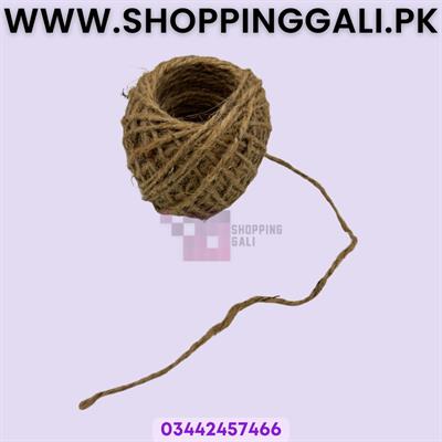 Jute Ribbon Roll - 25 Meter Length - Khaki Color