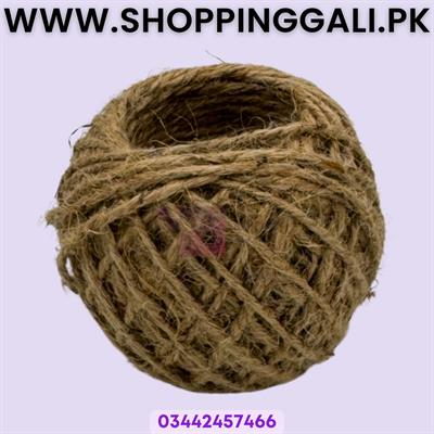 Jute Ribbon Roll - 25 Meter Length - Khaki Color