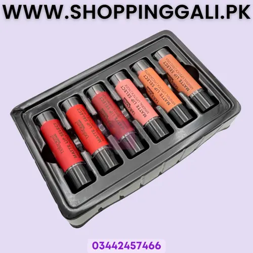 Bellapierre Lip Culture Matte Lipstick - Cosmetic - Fire Red Ruby Cherry Pop Nude Incognito Nyc Diva - 0.04 Oz - Pack Of 6