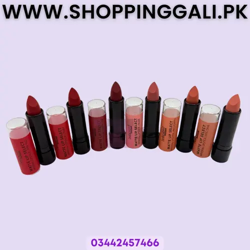 Bellapierre Lip Culture Matte Lipstick - Cosmetic - Fire Red Ruby Cherry Pop Nude Incognito Nyc Diva - 0.04 Oz - Pack Of 6