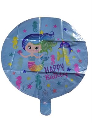 MERMAID FOIL BALLOON 1 PCS MERMAID THEME FOIL BALLOON