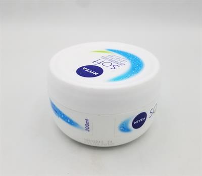 NIVEA SOFT REFRESHINGLY SOFT MOISTURIZING CREAM ( FOR FACE , BODY AND HANDS )