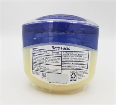 VASELINE ORIGINAL HEALING JELLY ( 100% WHITE PETROLATUM ) SKIN PROTECTANT