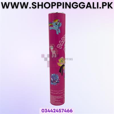 MY LITTLE PONY THEME PARTY POPPERS - 30 CM PARTY POPPER - MY LITTLE PONY PARTY POPPERS