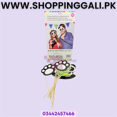 Panda Theme Props - Multicolor - Unisex - Pack Of 12