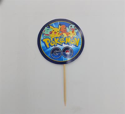POKEMON GO CUPCAKE TOPPERS ( PACK OF 10 CUPCAKE TOPPERS )
