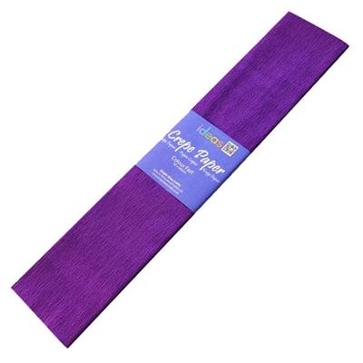  Crepe Paper Sheet - 45 cm x 70 cm - Purple - Unisex - Pack Of 1