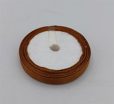 STUNNING SATIN RIBBON IN BROWN COLOR