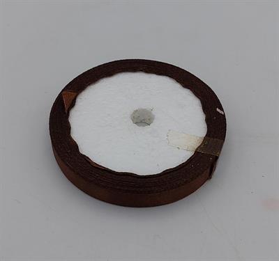 STUNNING SATIN RIBBON IN DARK BROWN COLOR