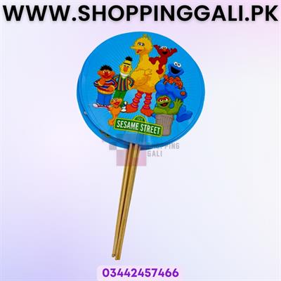 SESAME STREETS CAKE TOPPER - PACK OF 10 CAKE TOPPER - SESAME STREETS CAKE TOPPER