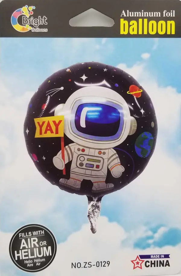  Astronaut Foil Balloon - 18 inch - Multicolor - Unisex - Pack Of 1