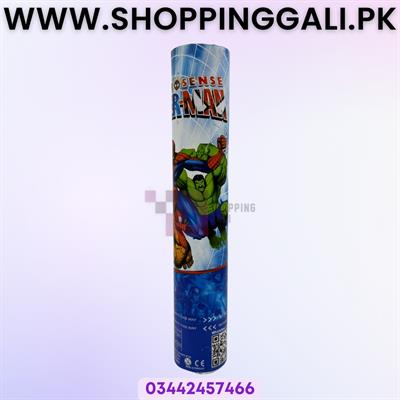 SPIDERMAN THEME PARTY POPPERS - 30 CM PARTY POPPER - SPIDERMAN PARTY POPPERS