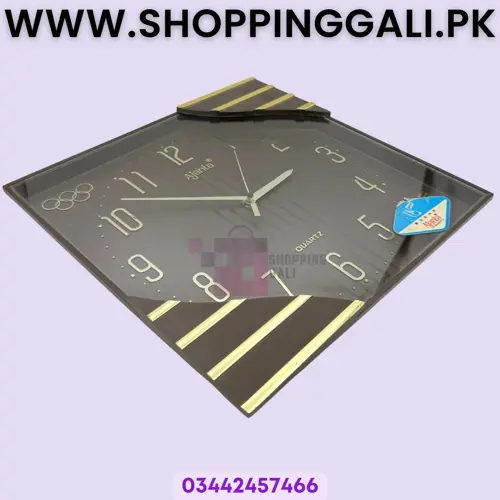 Wall Clock Preloved - Analog Clock - Distressed Brown Pack Of 1