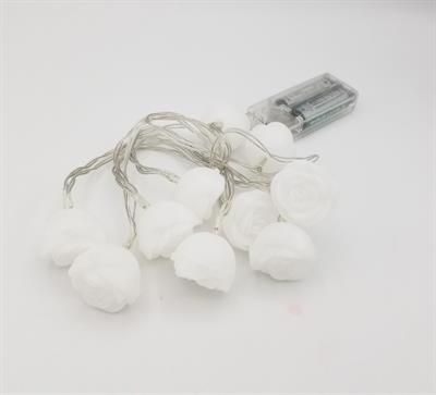 WHITE FLOWER MULTICOLOR BATTERY OPERATED FAIRY LIGHT