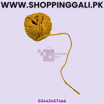 Yarn Ball - 10 Meters - Knitting Crochet Yarn Balls - Yellow Color