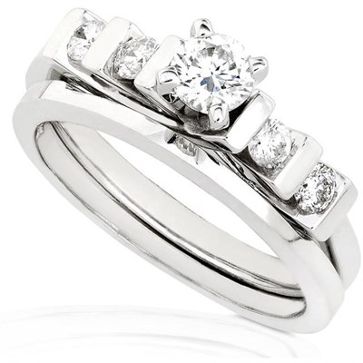 14K Gold Plated Diamond Ring 