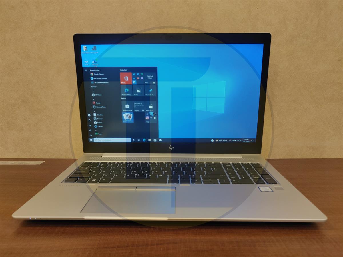 HP EliteBook 850 G5 Core i5 7th Generation 8GB RAM 128GB SSD 15.6" FHD IPS Anti-Glare Display Backlit Keyboard 3 Months Warranty