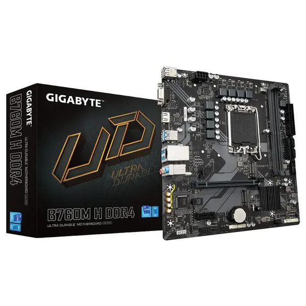  Gigabyte MB Intel B760M H DDR4 Motherboard