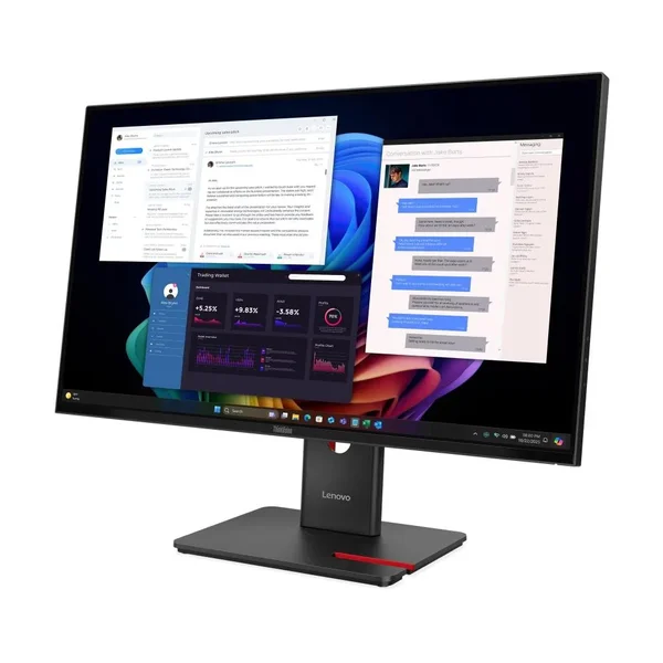 Lenovo ThinkVision T27UD-40 27" UHD USB-C Docking Monitor