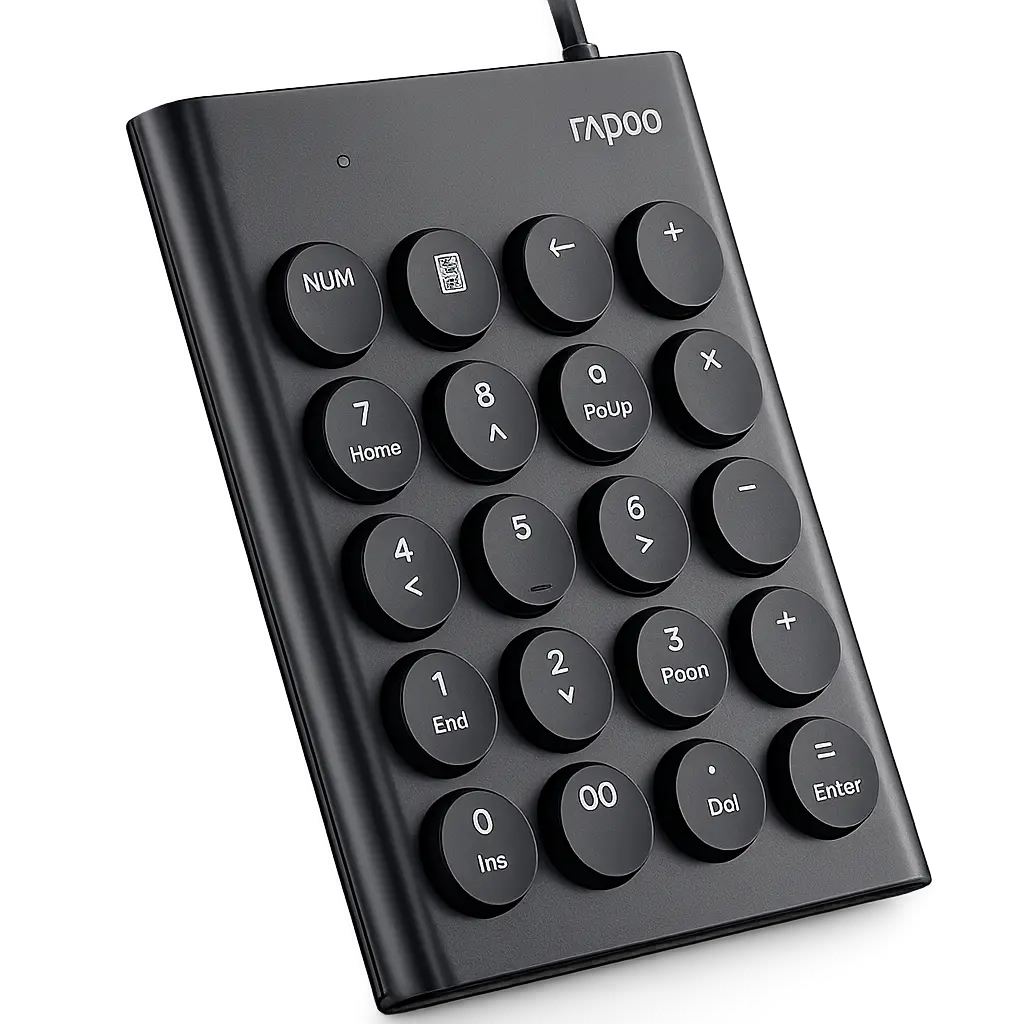 RAPOO K30 Portable Wired Numeric Keypad