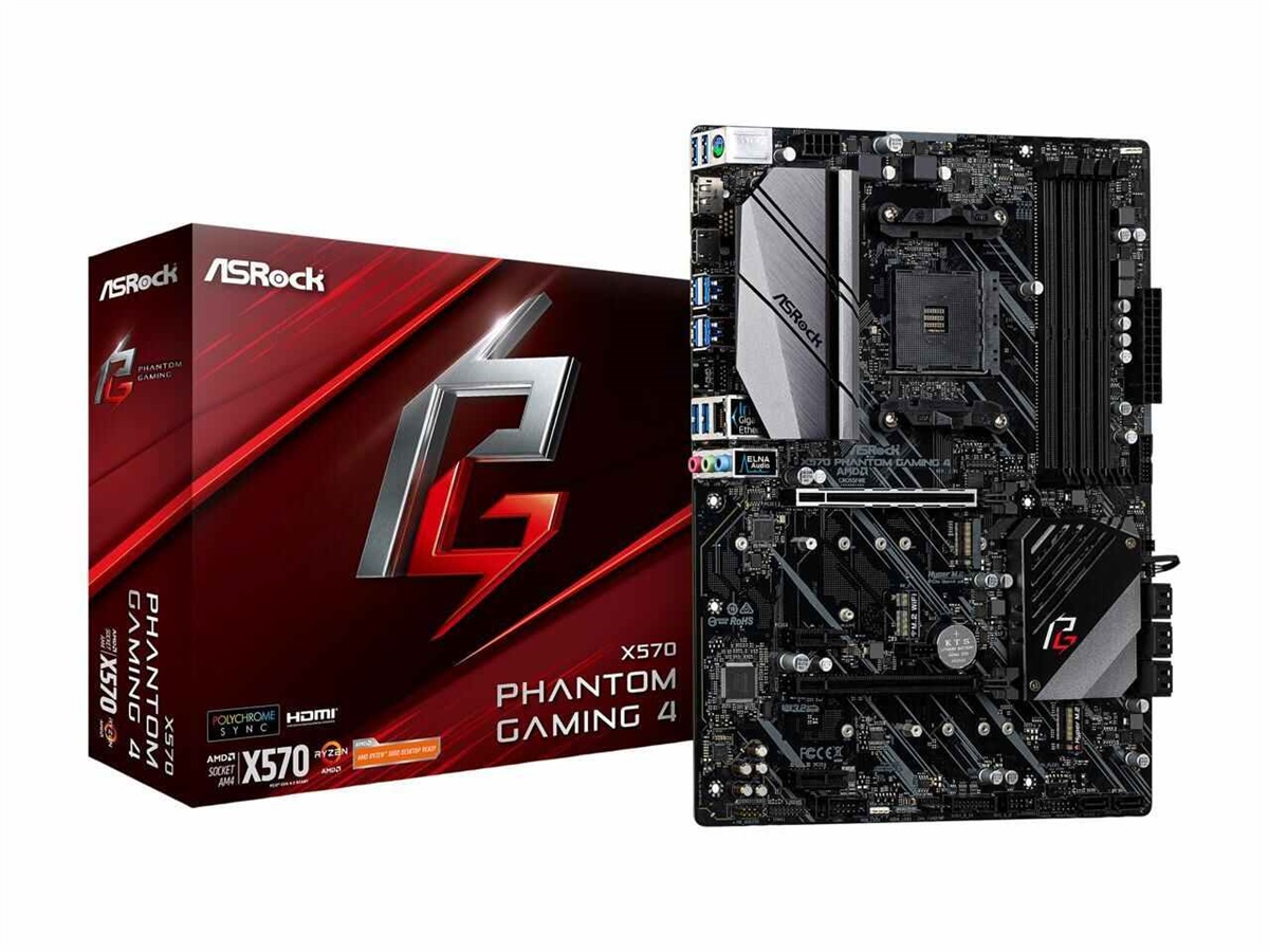 ASRock X570 Phantom Gaming 4 AMD Motherboard