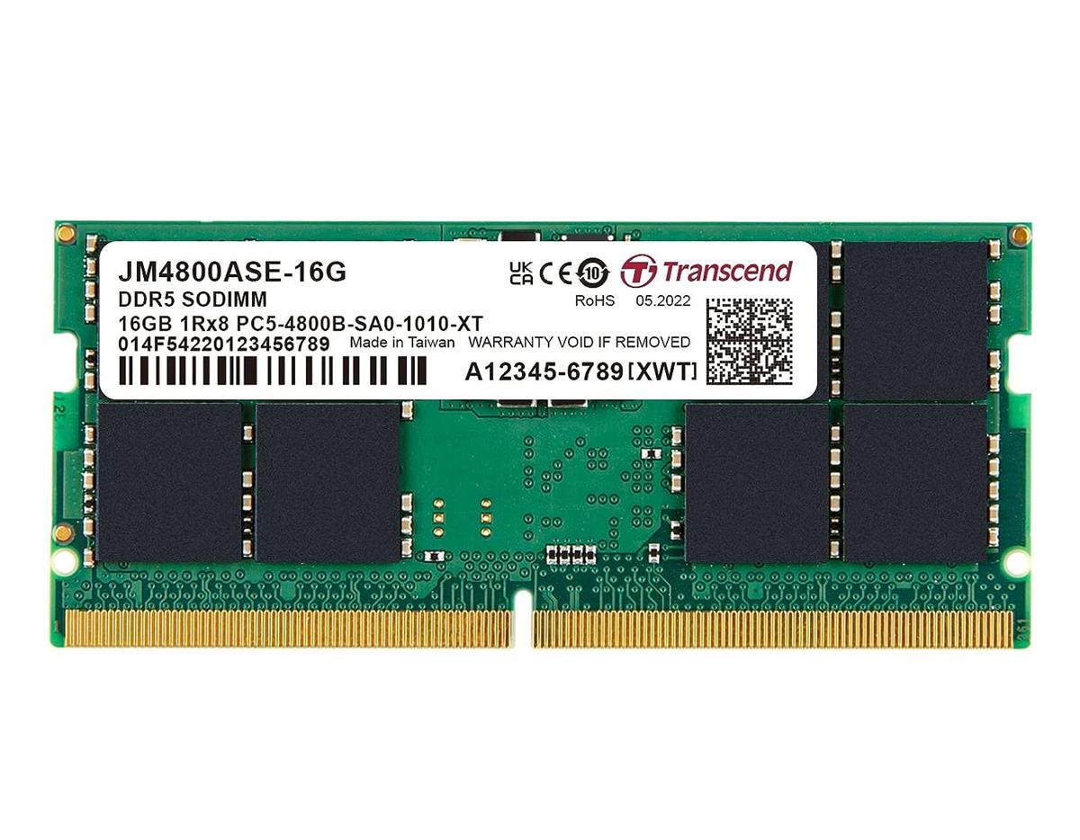 Transcend 16GB DDR5 4800MHz SO-DIMM Ram Price in Pakistan 