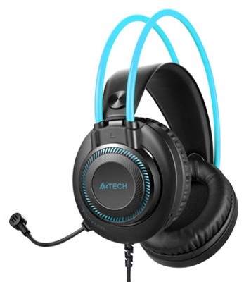 A4tech Fstyler FH200i Conference Over-Ear Headphone for Mobile/PC/Laptop/PS4/PS5/XBOX/Switch Grey