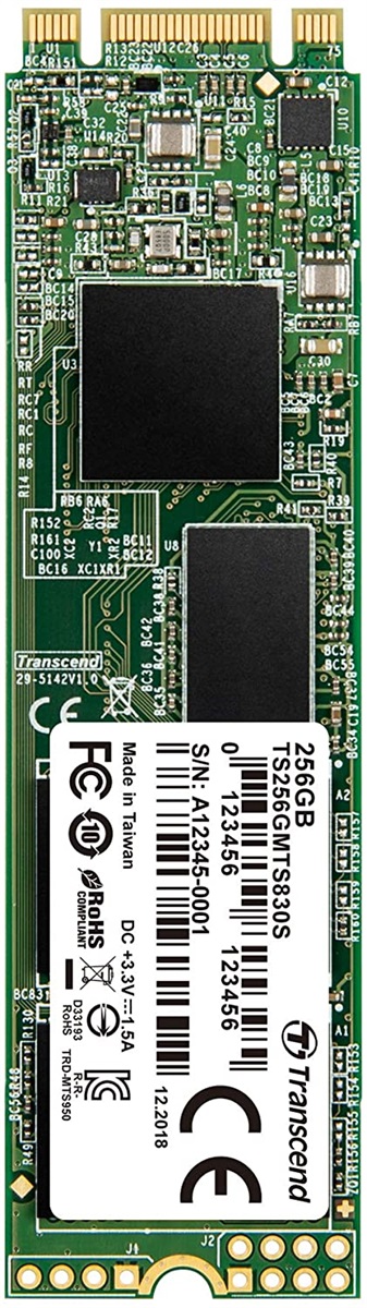 Transcend 830S 256GB SATA III M.2 SSD Price in Pakistan - TechGlobe.pk