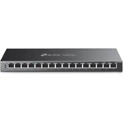 TP-Link TL-SG116P 16‑Port Gigabit Desktop Switch with 16‑Port PoE+