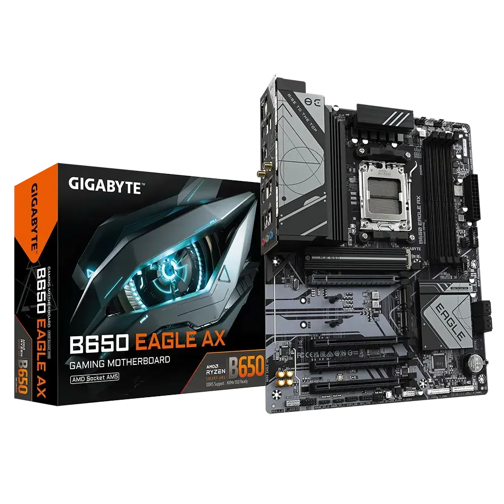 Gigabyte B650 EAGLE AX DDR5 AMD B650 Socket AM5 ATX Motherboard