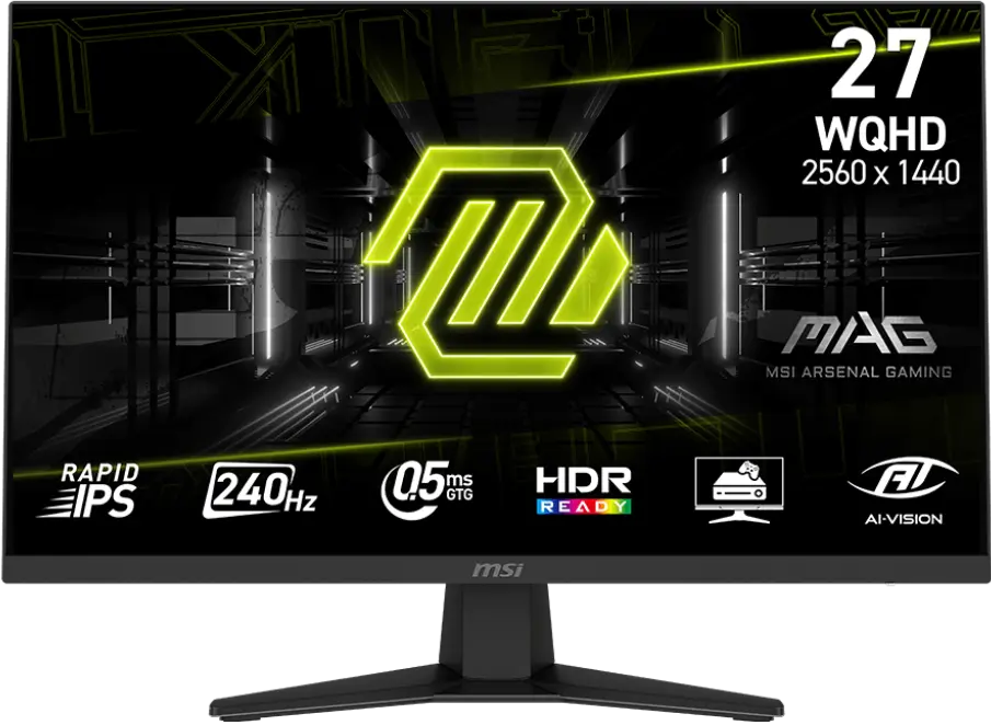 MSI MAG 274QF X24 27" QHD 240Hz IPS Gaming Monitor