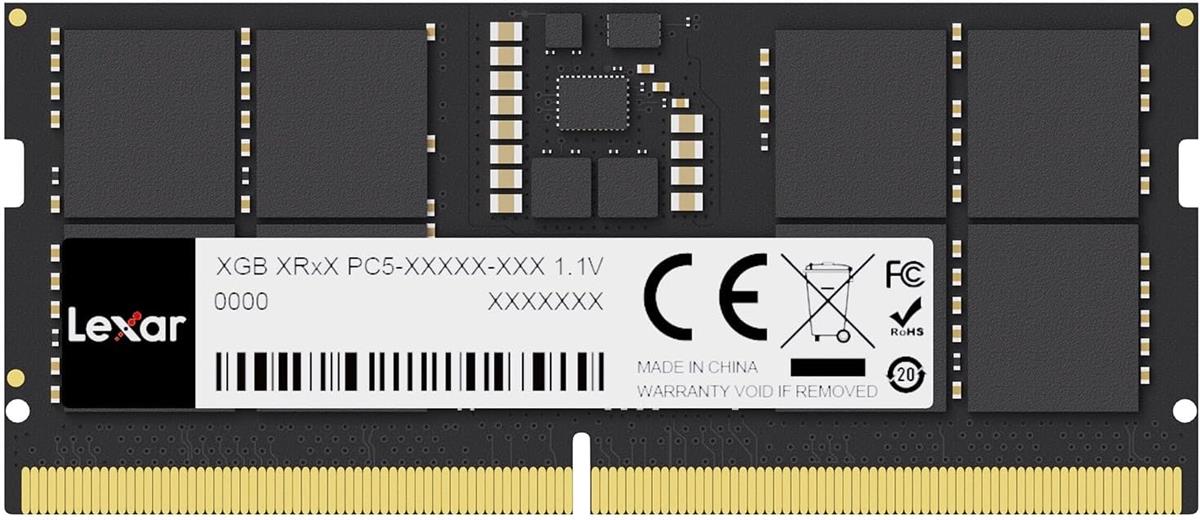 Lexar 16GB DDR5 5600MHz Laptop RAM
