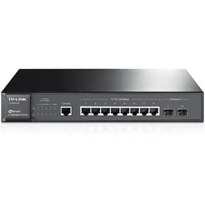 TP‑Link Archer TL‑SG3210 JetStream 8‑Port Gigabit L2 Managed Switch with 2 SFP Slots