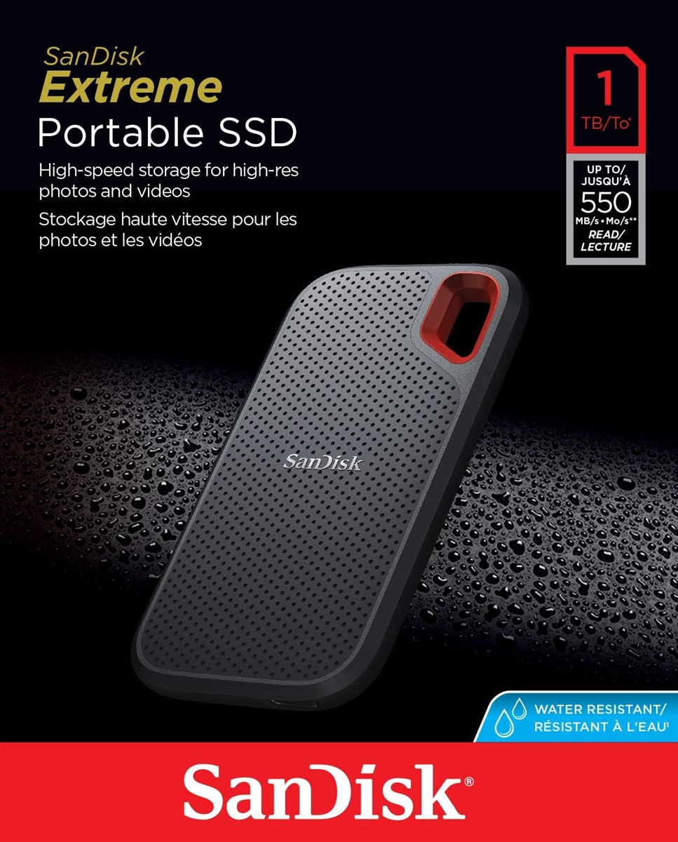 Sandisk 1tb Ssd Price SanDisk Extreme E61 1TB Portable SSD Price