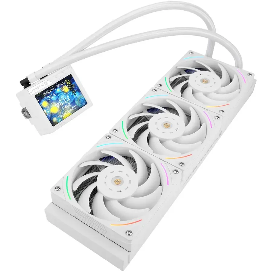 Thermalright Mjolnir Vision X 360 ARGB AIO Liquid CPU Cooler - White 