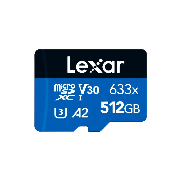 Lexar 512GB 633x microSDXC UHS-I Card Blue Series