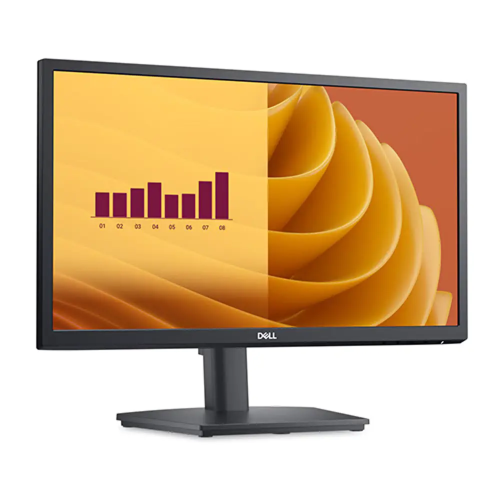 Dell 22" Monitor E2225HS Full HD 1920×1080 VA Panel 75Hz HDMI/DP/VGA, Height Adjustable Stand