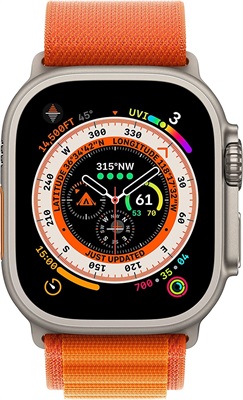 Apple Ultra Watch Orange Alpine / Green Alpine