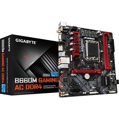 Gigabyte B660M GAMING AC DDR4 Intel B660 Motherboard