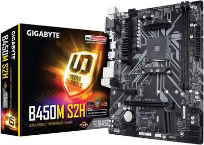 Gigabyte AMD B450M S2H Ultra Durable Motherboard