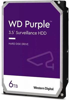 WD Purple 6TB 3.5" SATA Surveillance Hard Drive
