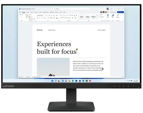 Lenovo L24-4e 23.8 Inch LED Monitor