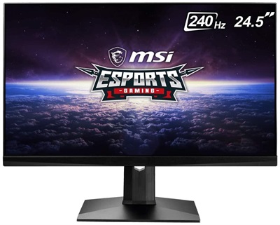 MSI Optix MAG251RX 24.5" Full HD 1920 x 1080 1ms (GTG) 240 Hz HDMI
