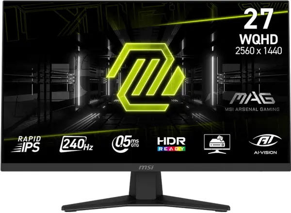 MSI MAG 274QF X24 27" QHD 240Hz IPS Gaming Monitor